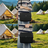 Geekria Hard Shell Travel Case Compatible with Soundcore Nebula P1, Portable Outdoor 4K Projector Carrying Bag (Black)
