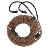 Geekria Apollo Single Crystal Copper Upgrade Audio Cable Compatible with Linsoul KZ ZS10 Pro, SIMGOT EM6L, 7Hz x Crinacle Zero:2, KZ ZAS 3.5mm to 0.78mm 2 Pin Replacement Cord (4.9 ft / 1.5 m)