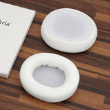 Geekria Comfort Mesh Fabric Replacement Ear Pads for SteelSeries Arctis Nova Pro Wired, Arctis Nova 1/ 3/ 4/ 5/ 7 Headphones Ear Cushions, Repair Parts (White)