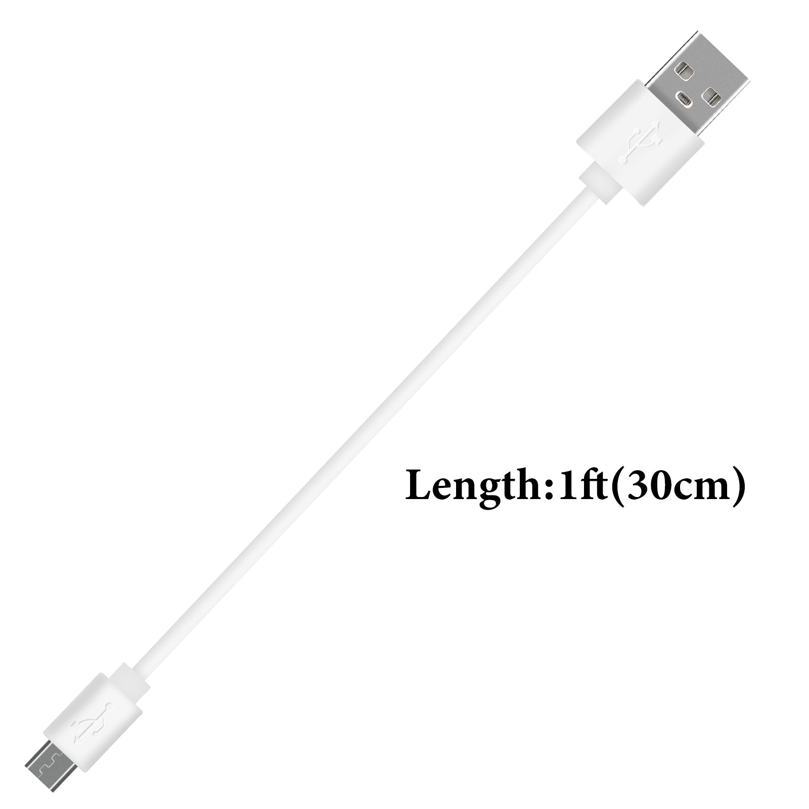 Cavo Micro USB Intrecciato Nylon 0,25m – Ricarica Veloce 2.4A Per Bose SoundLink, KitSound Hive 2, GOJI E Altri - 2