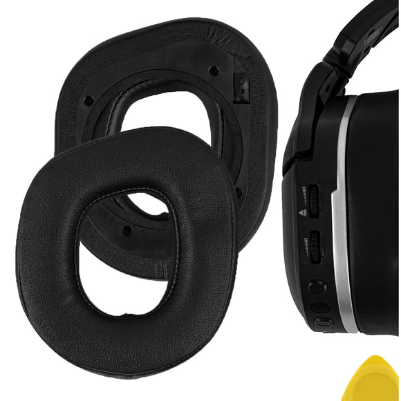 Geekria QuickFit Ear Pads Replacement for Turtle Beach Stealth 700 Gen 2 Stealth 700 Gen 2 MAX Headphones Ear Cushions, Headset Earpads, Ear Cups Cover Repair Parts (Black)