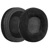 Geekria Comfort Velour Replacement Ear Pads for Sony DR-BT101, ZX300, ZX100, DR-ZX102DPV, S500 Headphones Ear Cushions, Headset Earpads, Ear Cups Cover Repair Parts (Black)