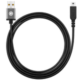 Geekria USB Charging Cable Compatible with Nintendo New 3DS XL/3DS/2DS XL, DSi, DSi XL Charger, Replacement Power Charging Cord (4ft / 120cm 2 Pack)
