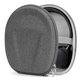 Geekria Shield Headphones Case Compatible with JBL Tune 500, Tour ONE M3, AKG Y50, Skullcandy Riff, Replacement Hard Shell Travel Carrying Bag with Cable Storage (Grey)