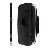 Geekria Shield Speaker Case Compatible with JBL Xtreme 3, Replacement Travel Hard Shell Portable Speaker Protective Carrying Bag with Cable Storage (Black)