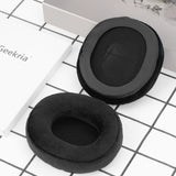 Geekria Comfort Velour Replacement Ear Pads for ATH M50X, M50XBT, M50XBT2, M50, M40X, M30, M20, M10, Logitech G Pro X/ Pro X2 Headphones Ear Cushions (Black)