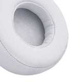 Geekria QuickFit Replacement Ear Pads for Monster Beats Pro Detox Headphones Ear Cushions, Headset Earpads, Ear Cups Cover Repair Parts (White)
