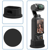Geekria Silicone Non-Slip Desktop Mount, Mount Stand Base Compatible with DJI Osmo Pocket 3 Action Camera, Stable Support Base Mount (Black)