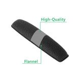 Geekria Velour Headband Pad Compatible with Astro A50 Gen 3, A50 Gen 4, Headphones Replacement Band, Headset Head Cushion Cover Repair Part (Black)