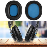 Geekria QuickFit Replacement Ear Pads for Sennheiser HD8 DJ, HD6 Mix, HD7 DJ Headphones Ear Cushions, Repair Parts (Black)