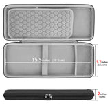 Geekria 75% Keyboard and Mouse Case, Portable Hard Shell Travel Bag for 84 Keys Computer Mechanical Gaming Keyboard, Compatible with Logitech MX Mechanical Mini, Keychron K3 Version 2