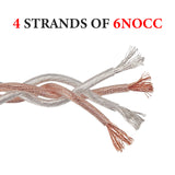 Geekria Apollo Silver-Plated Upgrade Audio Cable Compatible with Sony WH-1000XM6, Skullcandy Crusher ANC 2, Beats Solo 4 Headphones, 3.5mm Replacement Headphones Cord (4.9ft/1.5m)