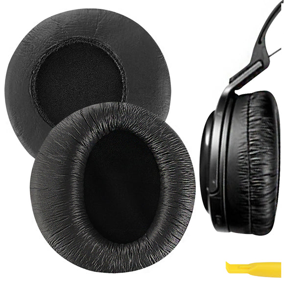 Geekria QuickFit Replacement Ear Pads for SONY MDR-RF960R, MDR-RF925R, MDR-RF985R Headphones Ear Cushions, Headset Earpads, Ear Cups Cover Repair Parts (Black)