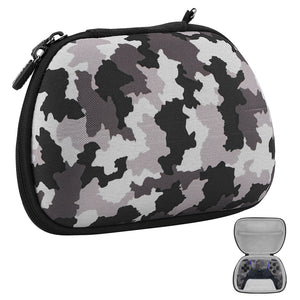 Geekria Gaming Controller Case Compatible with PS5 Dual Sense Wireless Controller, PlayStation 5 Controller Travel Cases, Gaming Accessories Protective Cover Storage Carrying Bag (Camouflage)