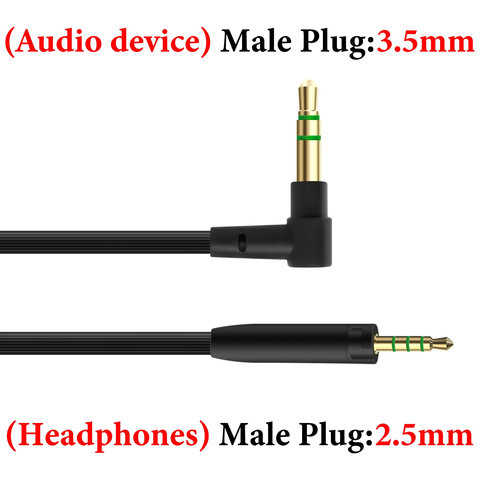 Geekria Audio Cable Compatible with Sennheiser Momentum 4/3/2, HD1 On-