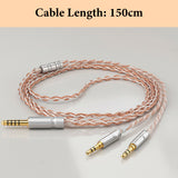 Geekria Apollo 4.4mm Balanced Cable, 6N OCC & Silver Plated Hybrid Braided Headphone Upgrade Cord, 1.5m (4.9ft), Compatible with FiiO FT1, FT3, FT5, FT7, FT13, JT1, Aune AR5000, SR7000