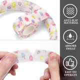 Geekria Non-woven Fabric Soft Headband Cover Compatible with Sony WH-1000XM5, Crusher ANC, Hesh 3, Soundcore Life Q20, Sennheiser HD 599, Momentum 4 Headphones (Rainbow/2 Pcs)