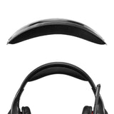 Geekria Protein Leather Headband Pad Compatible with Logitech G930, G430, F450, Headphones Replacement Band, Headset Head Cushion Cover Repair Part (Black)