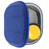 Geekria Shield Headphones Case Compatible with JBL, Sony, AKG, Skullcandy, Replacement Hard Shell Travel Carrying Bag with Cable Storage (Blue)