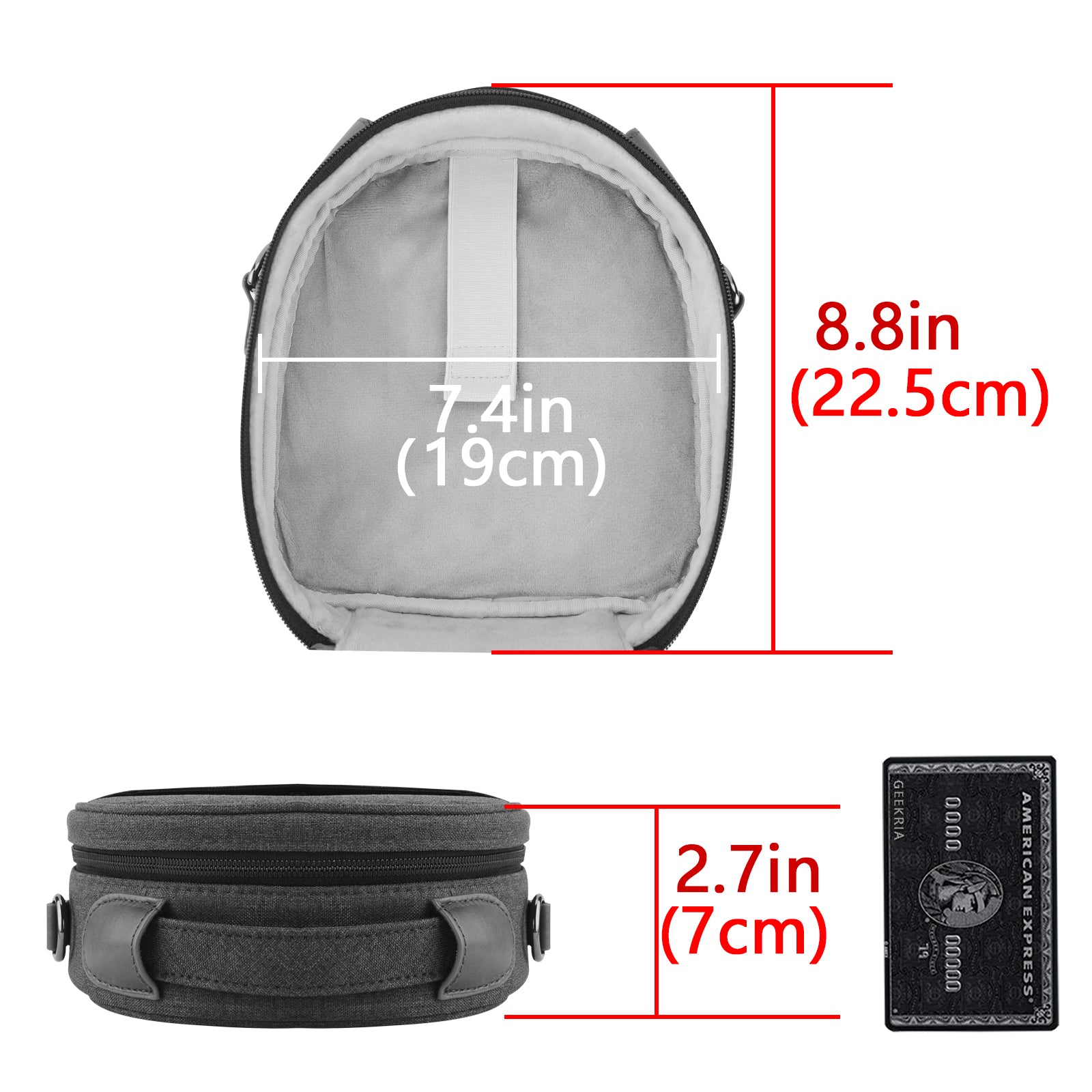 Geekria Shield - Funda para auriculares compatible con auriculares Sony  WH-1000XM5, WH-1000XM4, WH-1000XM3, WH-CH720n, bolsa protectora de  transporte