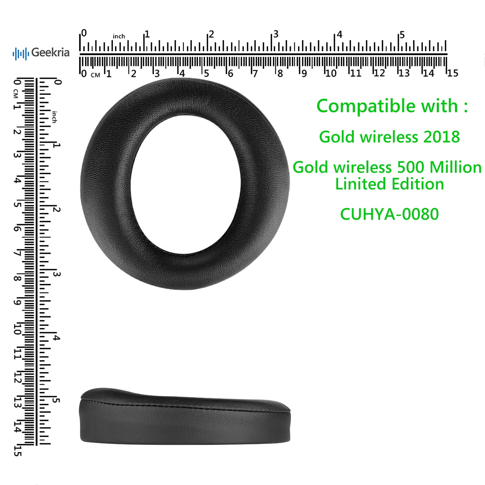 Cuscinetti Auricolari Di Ricambio Per Cuffie Sony Platinum PS4 - Modello CECHYA-0090 - Foto 4