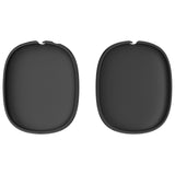 Geekria Silicone Skin Cover Compatible with AirPods Max Headphones, Scratch Protection Case / Earpieces Cover / Headset Speakers Skin Protector (Black)