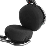 GEEKRIA 2 Pairs Medium Flex Fabric Washable Headphone Covers