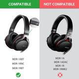 Geekria Replacement Ear Pads for Sony MDR-1ABT, MDR-1RBT, MDR-1RNC Headphones Ear Cushions, Repair Parts (Black)