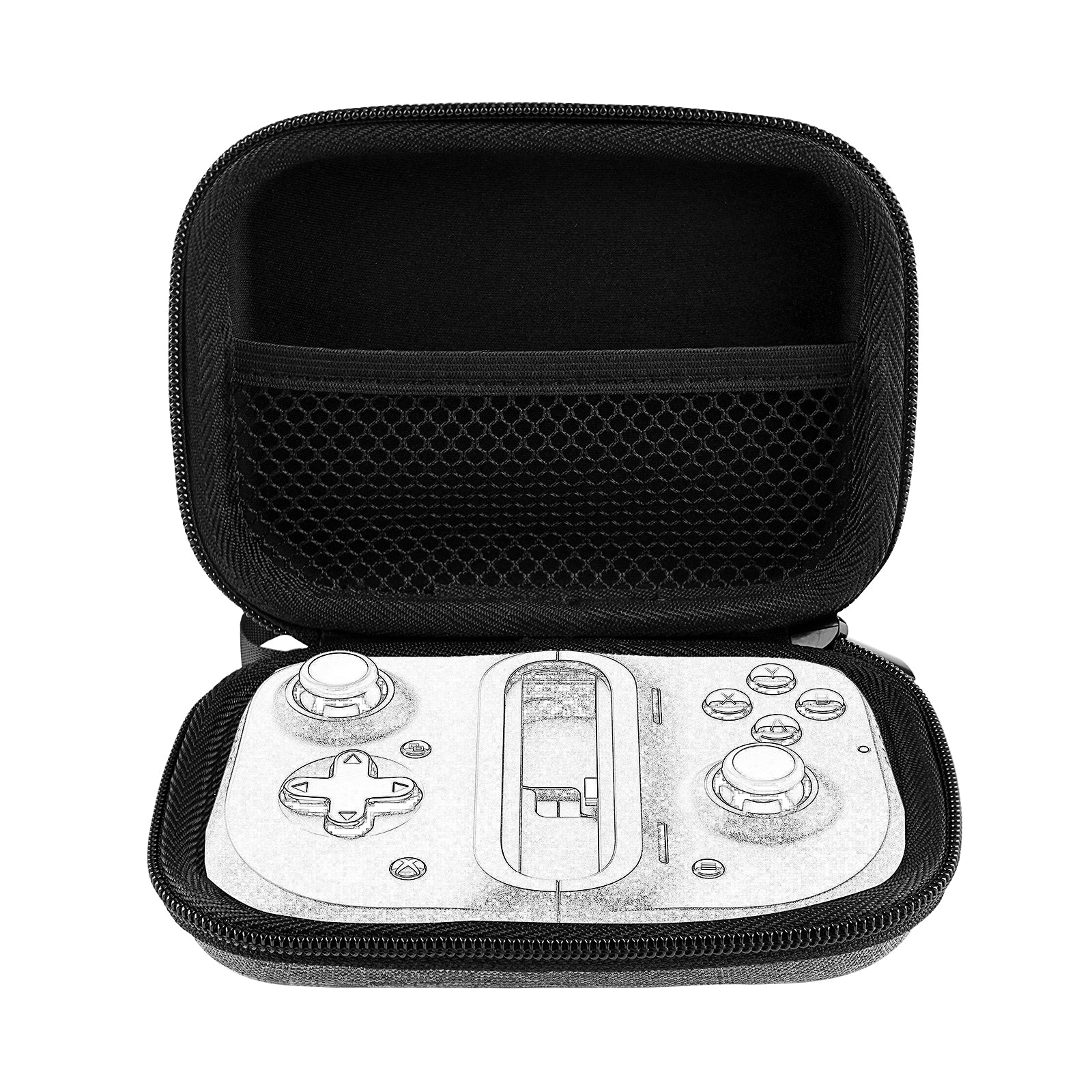 Geekria Mobile Game Controller Carrying Case Compatible with Razer Kis