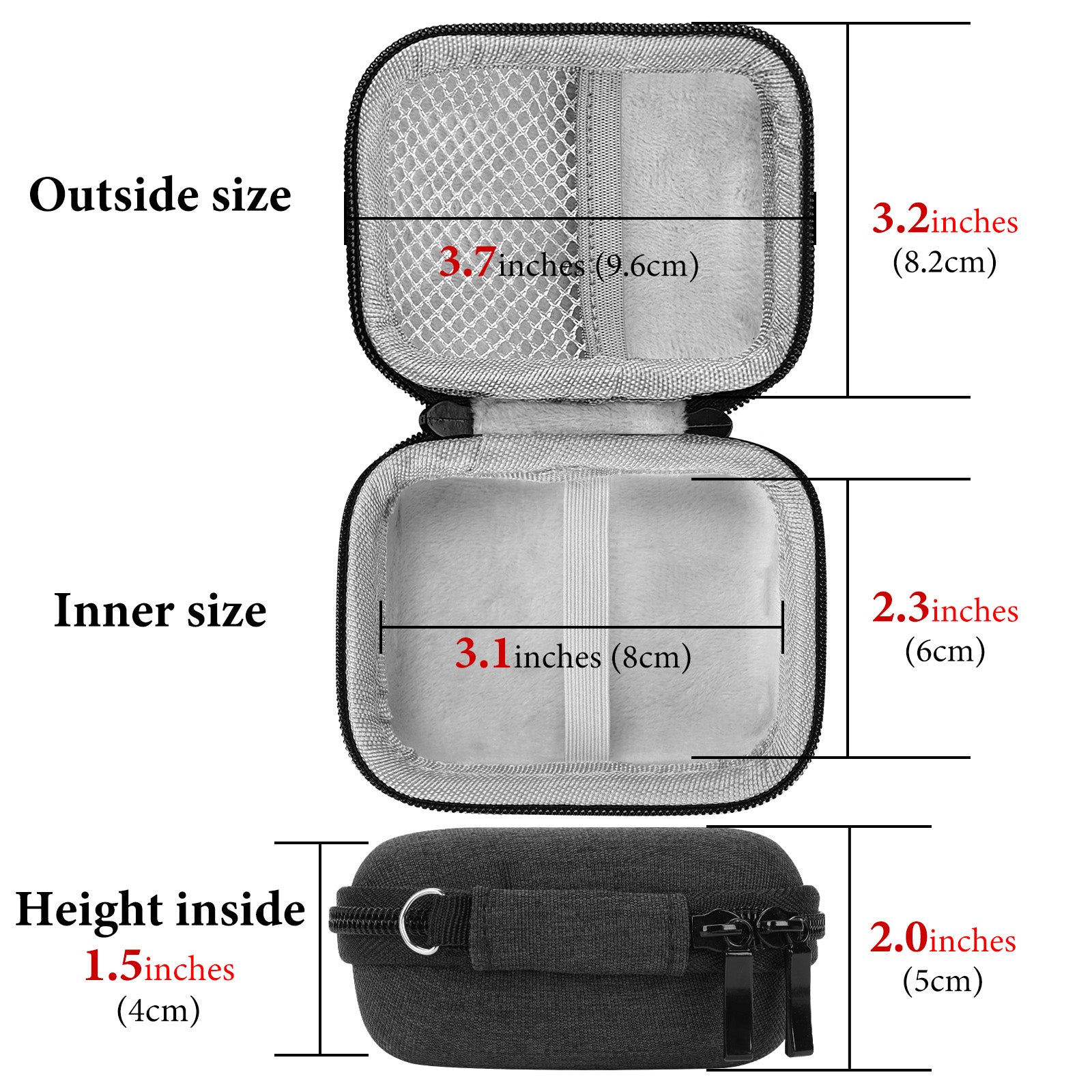 Geekria Shield Earbuds Case Compatible with Jabra Evolve 2 Buds True W