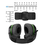 Geekria Comfort Headphones Headband Pressure Relief Pads, Mesh Fabric Headband Cushion Pad for Tight On-Ear/Over-Ear Headsets, Headband Nuggets Damage Free Easy DIY Installation (4 Pack)