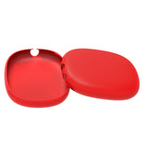 Geekria Silicone Skin Cover for AirPods Max Headphones, Scratch Protection Case / Earpieces Cover / Headset Speakers Skin Protector (Red)
