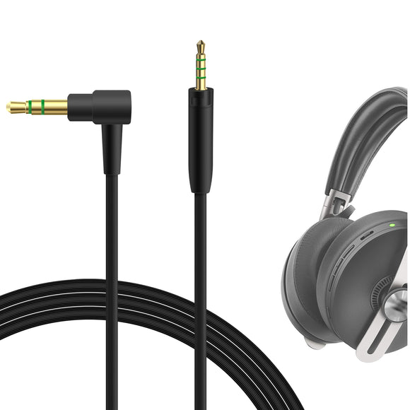 GEEKRIA Cable de audio con micrófono compatible con JBL Live 650BTNC 500BT  Tune 770NC 760NC Cable de auriculares, cable estéreo de repuesto de 0.098
