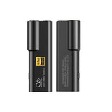 Shanling UA2 Plus Portable Headphone Amplifier, Tiny USB Amp/DAC with 3.5mm/4.4mm Jack, ES9038Q2M DAC, Balanced Hi-Res Support 32bit/768kHz, DSD256, for Phone/Player/Laptop/PC (Black)