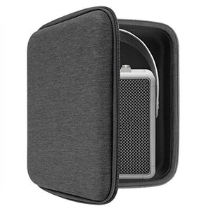 Geekria Carrying Case for Marshall Stockwell II Portable Bluetooth Speaker, Stockwell 2 Waterproof Wireless Speaker, Hard Shell Traveling Bag with Room for Cable, Charger, and Parts (Black)