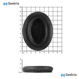 Geekria Replacement Ear Pads for Monster Beats Studio 1.0 (1st Gen) Headphones (Not Compatible with Other Headsets), Ear Cushions (Black)
