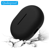 Geekria Silicone Case Cover Compatible with HUAWEI FreeBuds Pro True Wireless Earbuds, Earphones Skin Cover, Protective Carrying Case with Charging Port Accessible (Black)