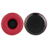 Geekria QuickFit Replacement Ear Pads for Sennheiser HD25, HD25SP, HD25 Lite, HD25 Plus, HD25 Limited 75th Anniversary Edition Headphones Ear Cushions, Ear Cups Cover Repair Parts (Red)