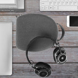 Geekria Shield Case Compatible with B&O Play HX, PORTAL, H9i, JBL Tune760NC, Tune710BT, TUNE700bt, Headphones, Replacement Hard Shell Travel Carrying Bag with Cable Storage (Microfiber Grey)