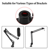 Geekria for Creators Microphone Table Flange Mount Adapter, Metal Table Mount Clamp with Adjustable Interface Aperture Compatible with TONOR T20, Aokeo AK-35, InnoGear Microphone Arm