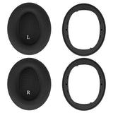 Geekria SNAP Replacement Ear Pads Kit for Beats Studio Pro Headphones, Magnetic Easy Switch Cushions, Quick Exchange Earpads, Ear Cups Cover Repair Parts (Black Mesh Fabric, 1 Pair)