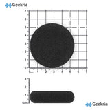 Geekria Comfort Foam Replacement Ear Pads for Jabra Pro 9400/ 9450/ 9460/ 9465/ 9470/ 920/ 925/ 929/ 930/ 935 Headphones Ear Cushions, Repair Parts (Black)