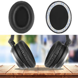 Geekria QuickFit Replacement Ear Pads for Audio-Technica ATH-ANC7, ANC9 Headphones Ear Cushions, Headset Earpads, Ear Cups Cover Repair Parts (Black)