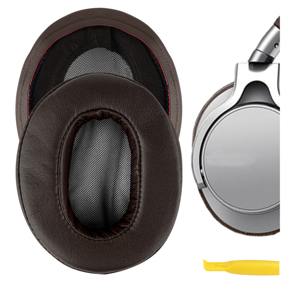Geekria QuickFit - Almohadillas de repuesto para auriculares Sony MDR-1AM2,  MDR-1AM2/B, almohadillas para auriculares, piezas de reparación de