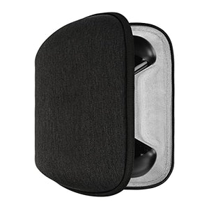 Geekria Shield Case Compatible with Steam Controller, Hard Shell Case Travel Carrying Portable Storage Bag with Internal Mesh Pocket for Charging Cable (Black)