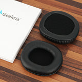 Geekria Replacement Ear Pads Compatible with Dytole Wireless Headphones for TV Ear Cushions, Repair Parts (Black)