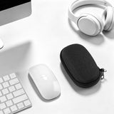 Geekria Mouse Hard Shell Case Compatible with Apple Magic Mouse Travel Carrying Bag (Dark Gray)