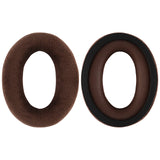 Geekria Comfort Velour Replacement Ear Pads for Sennheiser PC350 SE, HD380, HMEC250, HD380 Pro, PXC350, PC350, PXE350, HME95, Headphones Ear Cushions, Ear Cups Cover Repair Parts (Brown)