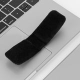 Geekria Velour Headband Pad Compatible with Sennheiser HD 490 Pro Headphones Replacement Band, Headset Head Top Cushion Cover Repair Part (Black)