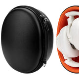 Geekria Shield Headphones Case Compatible with JBL TUNE 770NC, TUNE 750NC, Live 770NC, Live 650 BTNC, E65BTNC Case, Replacement Hard Shell Travel Carrying Bag with Cable Storage (Black)